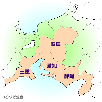東海地図